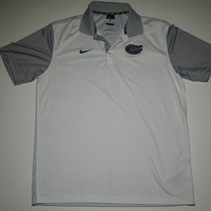 Nike Dri Fit White/Gray University of Florida